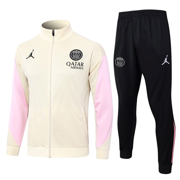 Trainingsanzug PSG 2024-2025 Gelb Pink